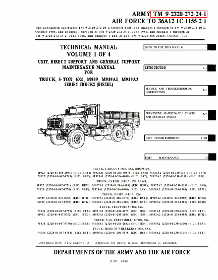 TM 9-2320-272-24-1 Technical Manual